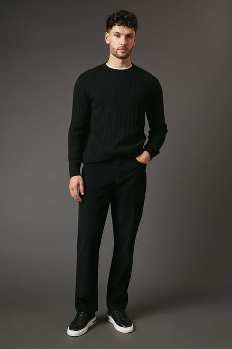 Corduroy Straight Fit 5 Pocket Trouser