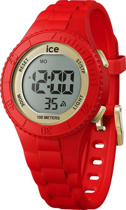 Ice Watch Ice Digit - Röd Guld Barnklocka Röd 021620 - Image 1