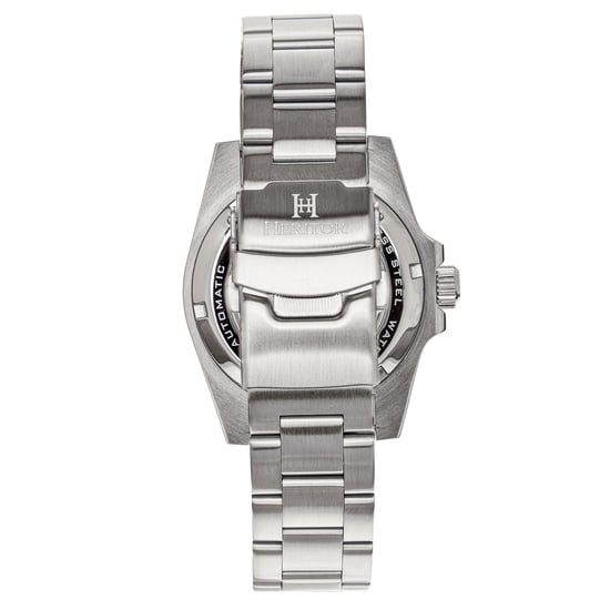 Heritor Automatic Luciano Bracelet Watch w/Date - Blue/White
