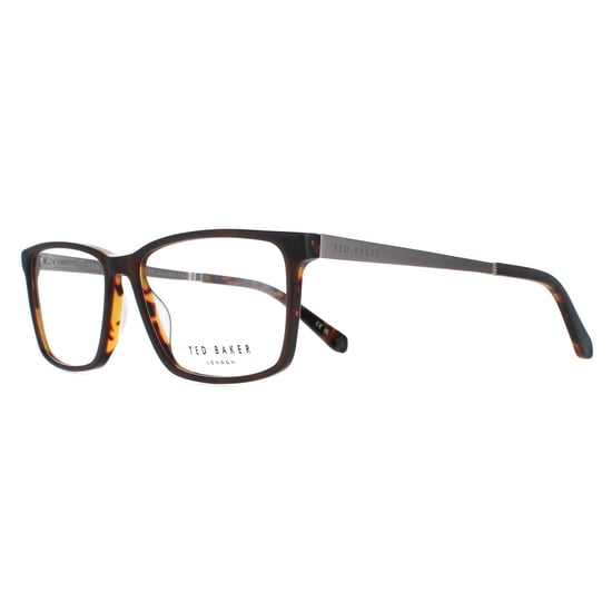 Ted Baker Rectangle Mens Racing Green Glasses