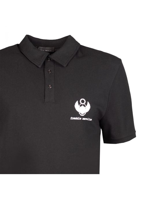 Frankie Morello Polo Shirt Men's Black