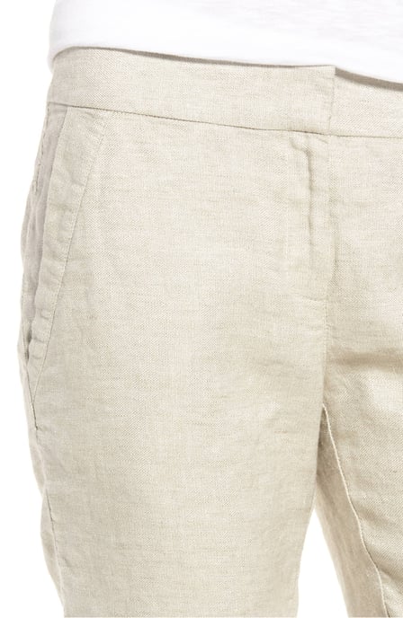 Eileen Fisher Beige Women's Size 0 Shimmer Bermuda Walking Shorts