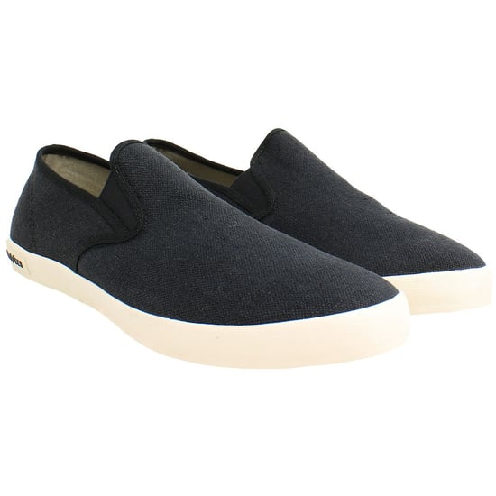 Seavees Baja Standard Herr Svarta Plimsolls - Image 2