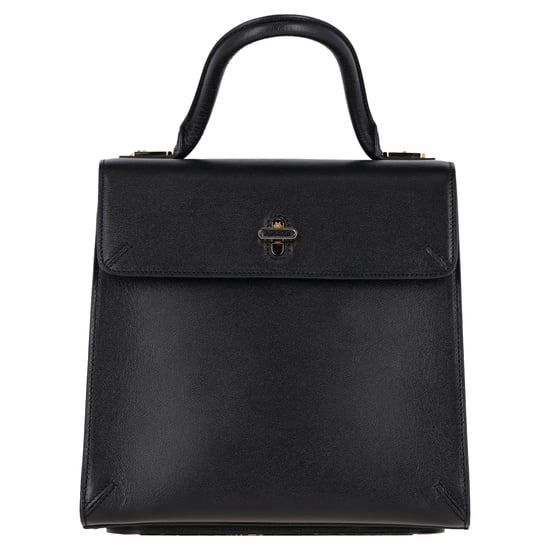 Charlotte Olympia Bogart Top Handle Bag with Gloves in Black Leather - Image 1