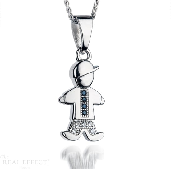 Orphelia Child's 925 Sterling Silver Chain with Pendant - Silver ZH-7340