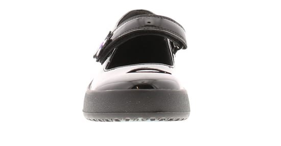 Buckle My Shoe Girls Shoes School Younger Girls Chunk black