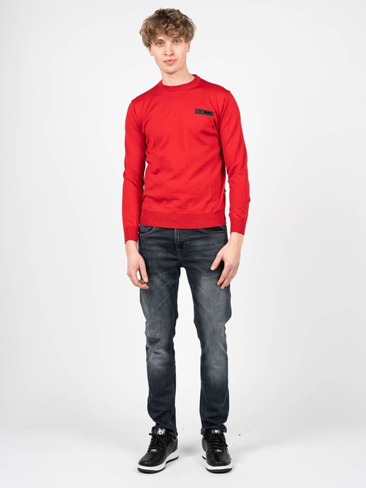 Plein Sport Pullover Merino Men's Red