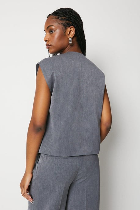 Tailored Boxy Fit Waistcoat