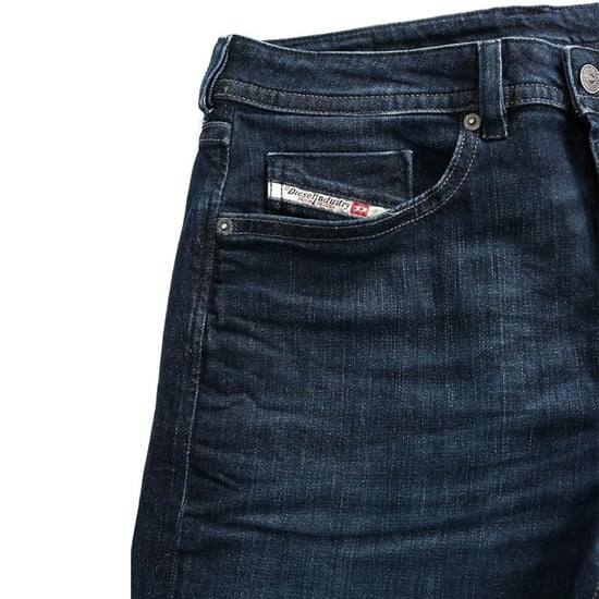 Diesel Buster-X Tapered Fit Dark Blue Jeans