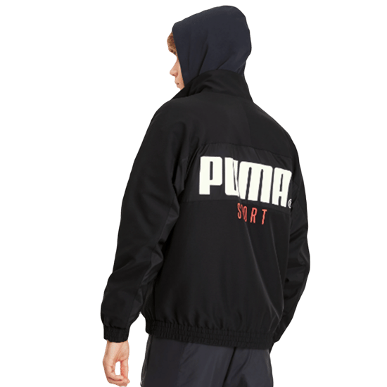Puma TFS Tailored For Sport Woven Black Track Top Mens Jacket 596464 01 - Image 2