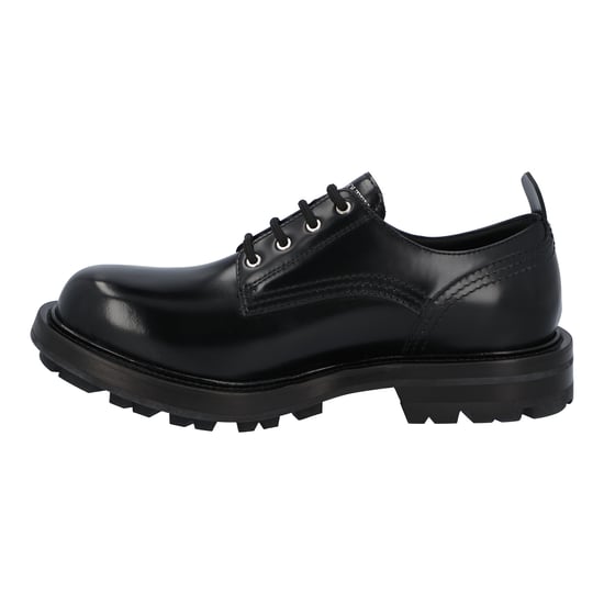 Alexander McQueen Geribbelde Zool Veterschoen 'Zwart' - Image 2