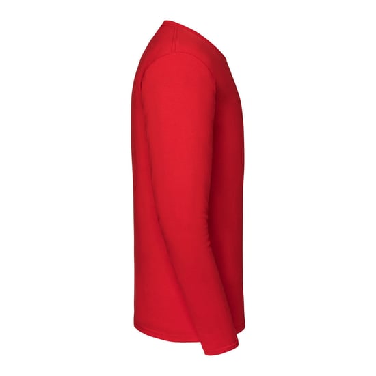 Fruit of the Loom Unisex volwassen T-shirt met lange mouwen Iconic 195 (Rood) - Image 3