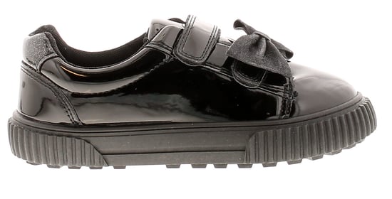 Buckle My Shoe Betti Bow Younger Girls School Shoes black