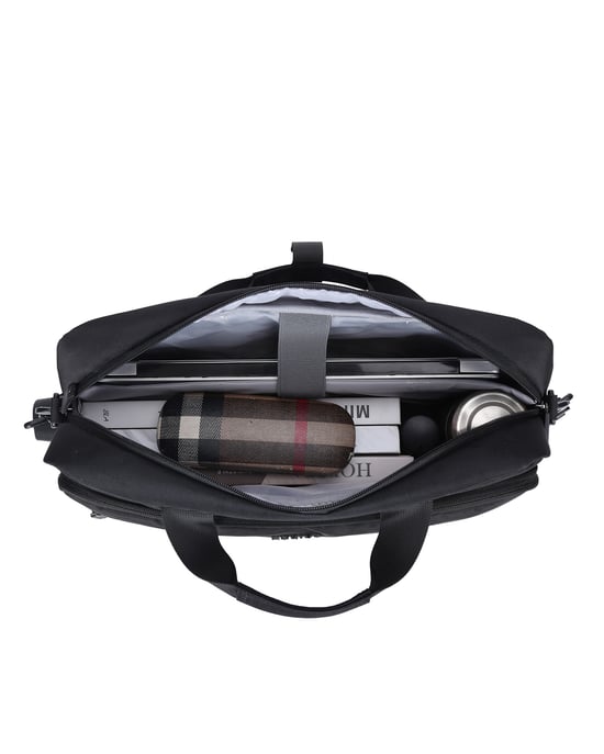 Aoking Briefcase Unisex BLACK - Image 5