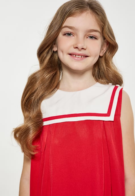 Dreimaster Dress red - Image 5