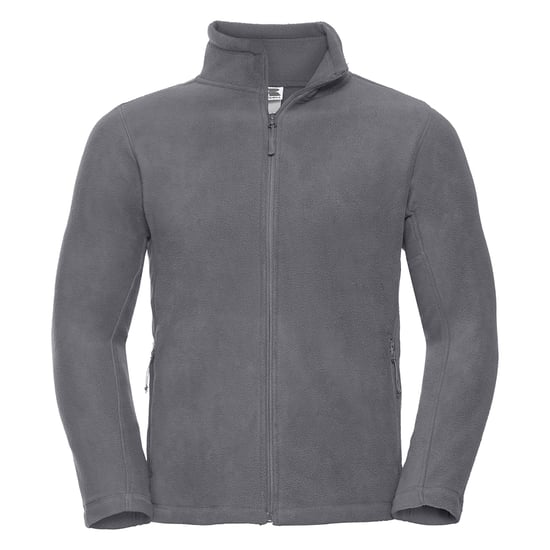 Russell Heren Full Zip Outdoor Fleece Jacket (Convoy Grijs Effen) - Image 1