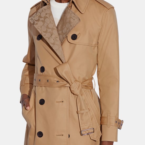 Signature Lapel Mid Trench