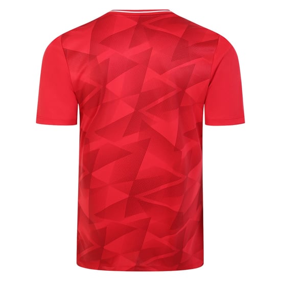 Umbro Mens Triassic Logo Short-Sleeved Jersey (Vermillion/Jester Red)