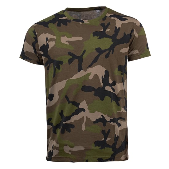 SOLS Mens Camo Short Sleeve T-Shirt (Camouflage) - Image 1