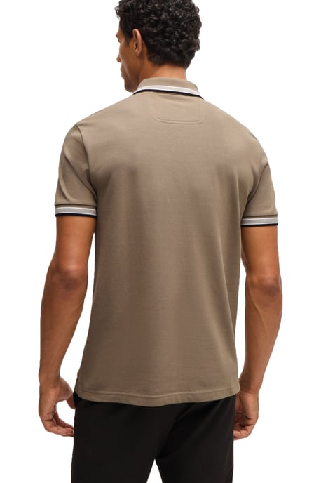 Boss Paddy Poloshirt Licht Pastelgroen - Image 3