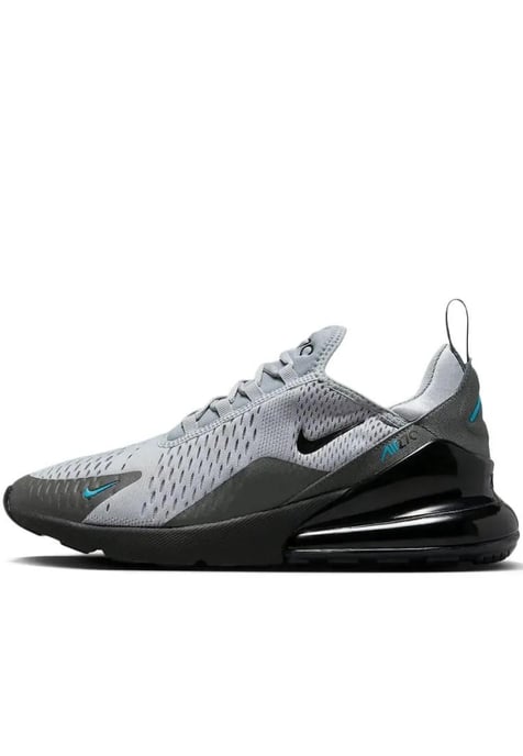 Nike Air Max 270 Sportschoenen, Wolf Grijs / Zwart Ijzer - Image 1