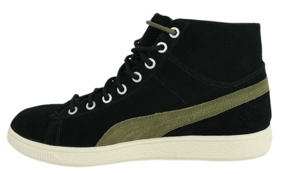 Puma Suede Mid Classic+ GTX Heren Sportschoenen Casual Zwart 357043 02 B28A - Image 2