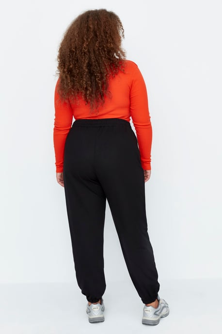 Trendyol Dam Högmidjade Lösa Joggers Större Storlekar Sweatpants - Image 5