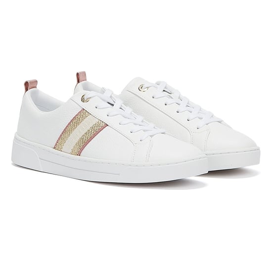 Ted Baker Baily Womens White Trainers - Image 1