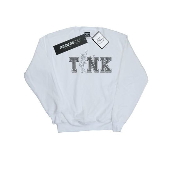 Disney Womens/Ladies Tinker Bell Collegiate Tink Sweatshirt (White)