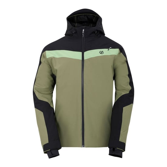 Dare 2B Heren Eagle II Ski jas (Zwart/Levendgroen) - Image 1
