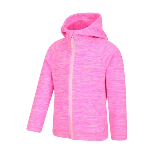 Mountain Warehouse Snowdonia II Full Zip Hoodie Kinderen/Kinderen (Helder Roze) - Image 4