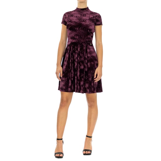 Armani Exchange Women Dress   Half sleeve Violet