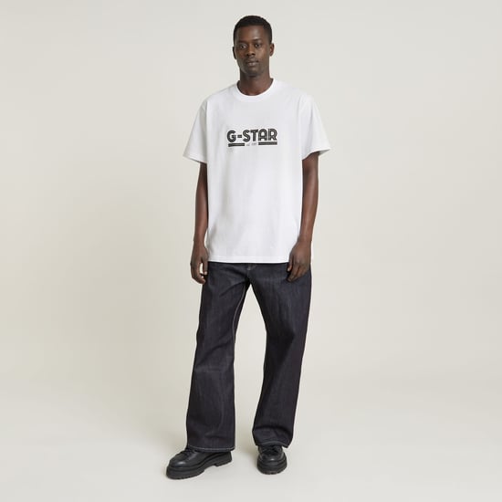 G-Star RAW Unisex Line Script Loose T-Shirt