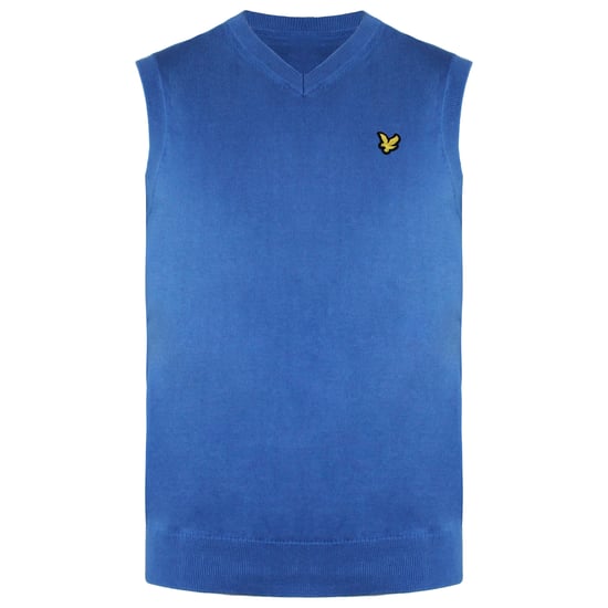 Lyle & Scott Golf Mens Blue Vest