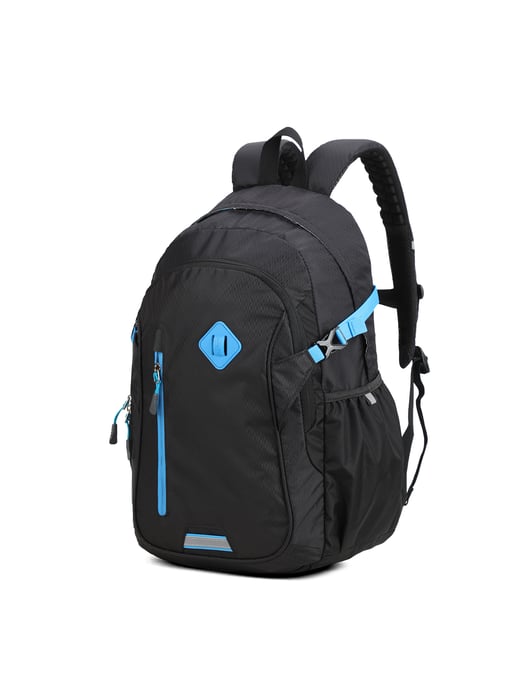 Aoking Backpack Unisex BLACK AND BLUE - Image 2