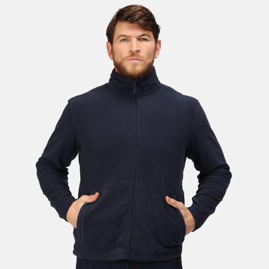 Regatta Mens Classic Microfleece Jacket (Dark Navy)