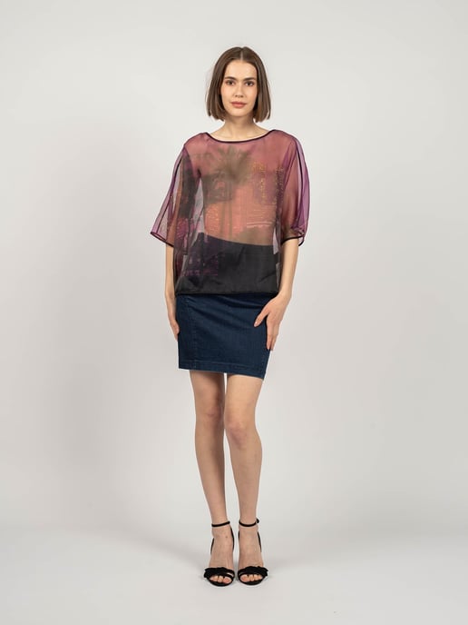 Patrizia Pepe Blouse Woman's Purple - Image 1