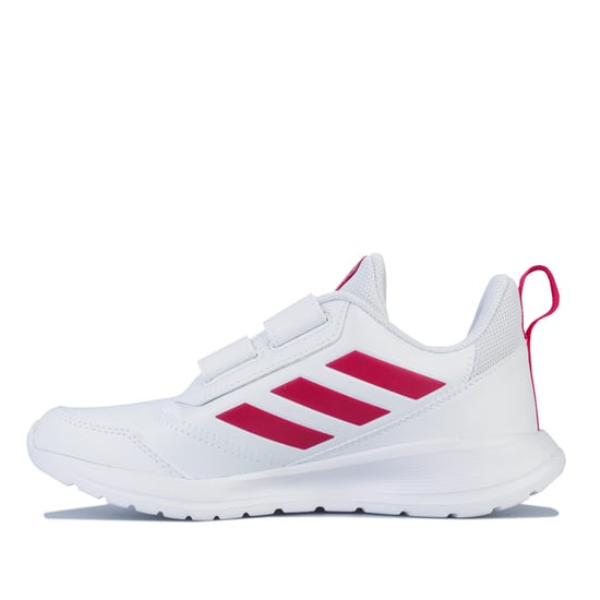 Girl's adidas Junior AltaRun Trainers in White pink