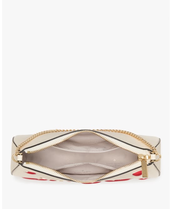 Madison Inset Puffy Heart Medium Convertible Crossbody