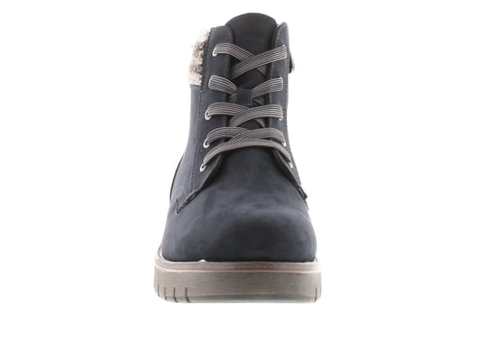 Marco Tozzi Womens Boots Ankle Maizie Lace Up dk navy - Image 3