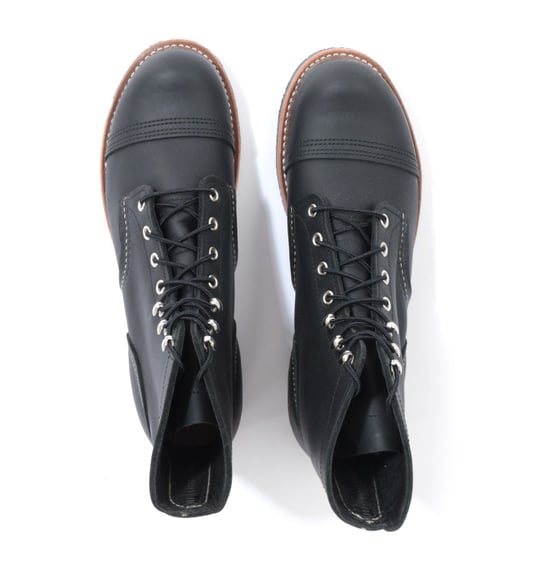 Men's Red Wing 8084 Iron Ranger Boots in Black - Image 5