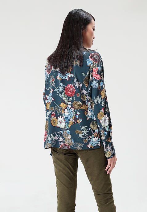 Bloemenprint blouse - Image 6