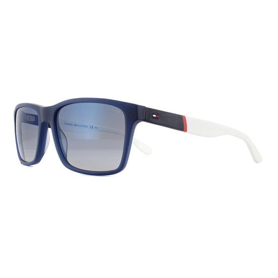 Tommy Hilfiger Sunglasses Th 1405/S H1O Dk Blue Red White Light Blue Sky Flash