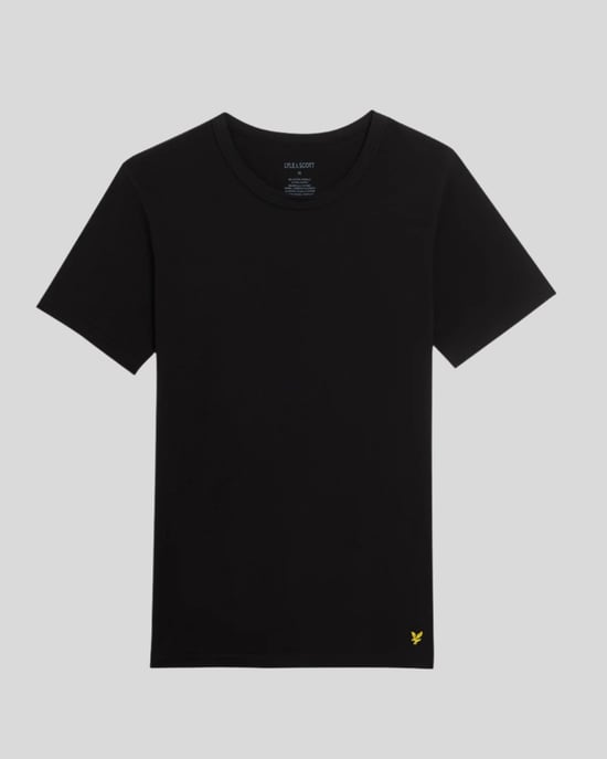 Lyle & Scott Basic 3-pack T-shirt zwart - Image 1