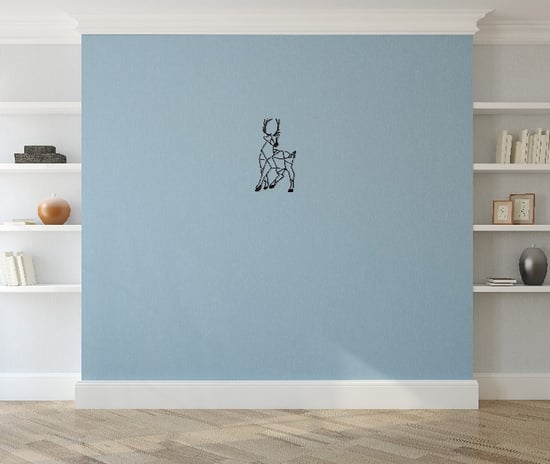 HOMEMANIA Deer Wall Decoration, in Black