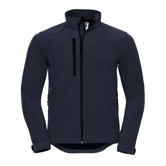 Russell Soft Shell-jacka för män (Franska flottan) - Image 1