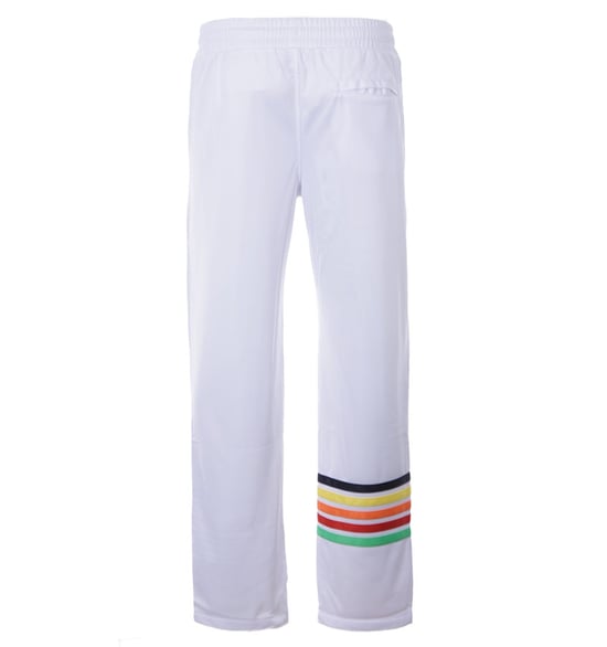 Men's Sergio Tacchini Merano Tracksuit Bottoms in White