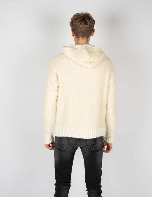Takeshy Kurosawa Pullover Boucle Men's Off-White - Image 4
