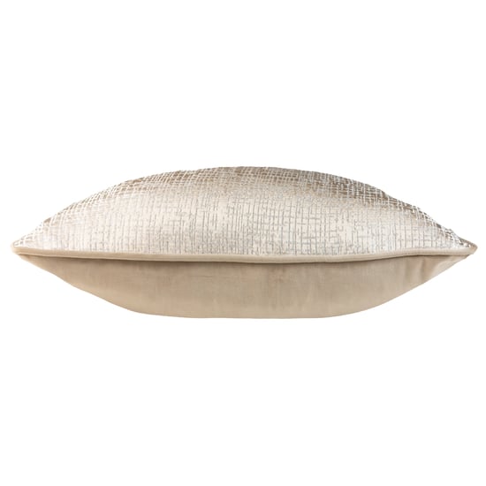 Prestigious Textiles Cinder Metallic Jacquard Piped Cushion Cover - Image 3