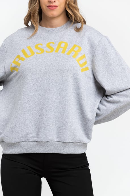 Trussardi Kvinnors Grå Bomullskofta - Image 3